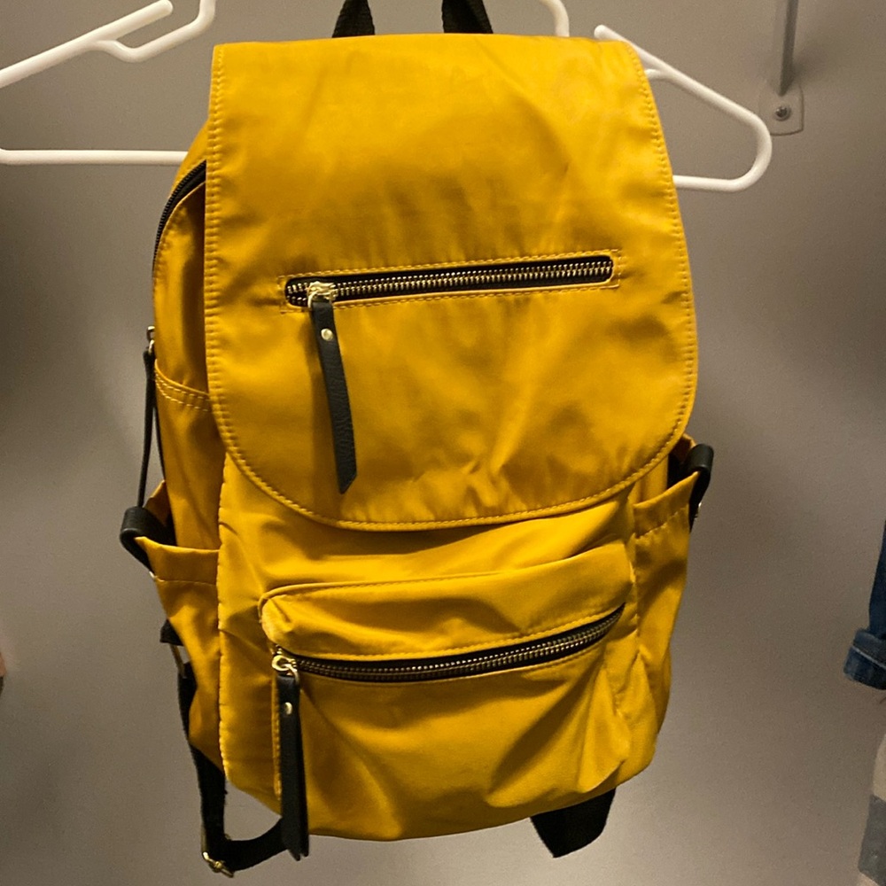 Madden Girl Mustard Backpack Purse